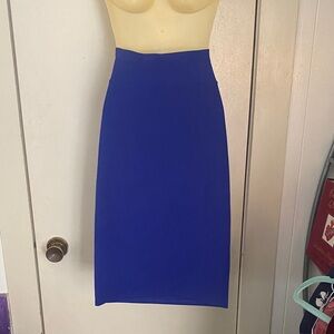 Elegant Blue Women's Pencil Skirt size Medium